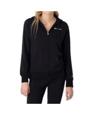 Bluza damska Champion HOODED FULL ZIP SWEATSHIRT 116090KK001 Czarna - Sklep online Mastersport