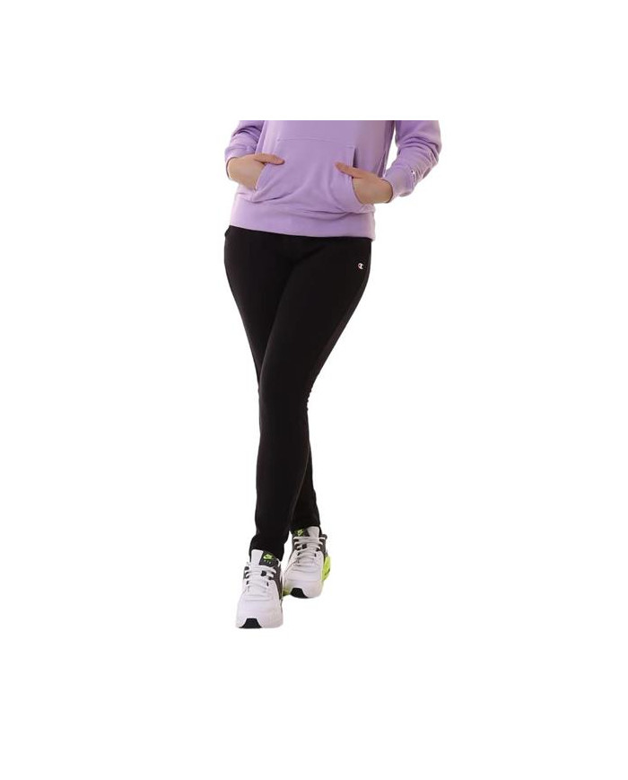 Spodnie damskie Champion SLIM PANTS 116097KK001 Czarne - Sklep online Mastersport
