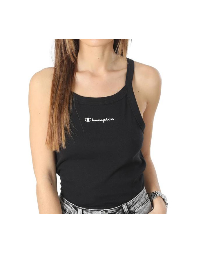 Koszulka damska Champion TANK TOP 116121KK001 Czarna - Sklep online Mastersport