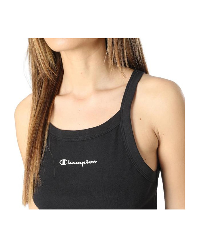 Koszulka damska Champion TANK TOP 116121KK001 Czarna - Sklep online Mastersport