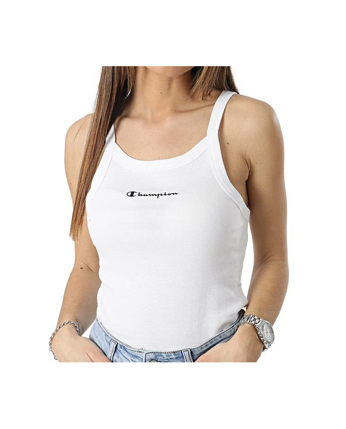 Koszulka damska Champion TANK TOP 116121WW001 Biała - Sklep online Mastersport