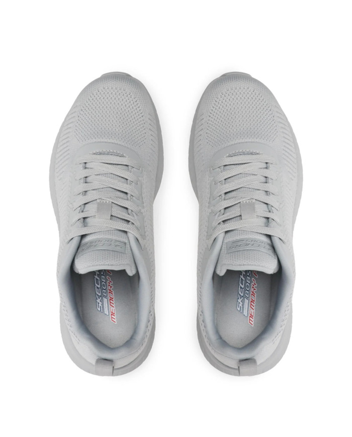 Buty damskie Skechers BOBS SQUAD CHAOS 117209LTGY Szare - Sklep online Mastersport