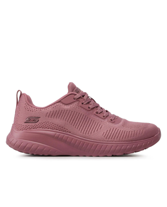Buty damskie Skechers BOBS SQUAD CHAOS 117209RAS Różowe - Sklep online Mastersport
