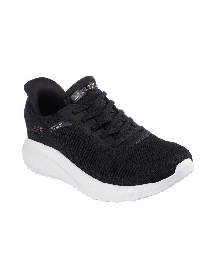 Buty damskie Skechers BOBS SQUAD CHAOS CURRENT MUSE 117497BLK Czarne - Sklep online Mastersport