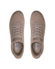 Buty damskie Skechers BOBS SQUAD CHAOS CURRENT MUSE 117497TPE Beżowe - Sklep online Mastersport