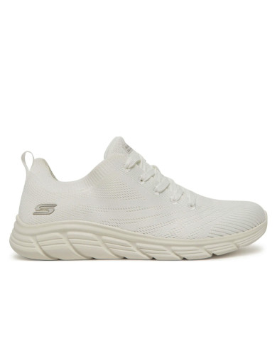Buty damskie Skechers BOBS B FLEX LO GRACEFUL STRIDE 117591WHT Białe - Sklep online Mastersport