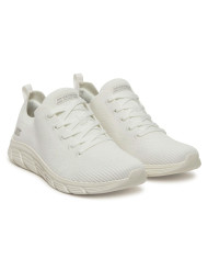 Buty damskie Skechers BOBS B FLEX LO GRACEFUL STRIDE 117591WHT Białe - Sklep online Mastersport