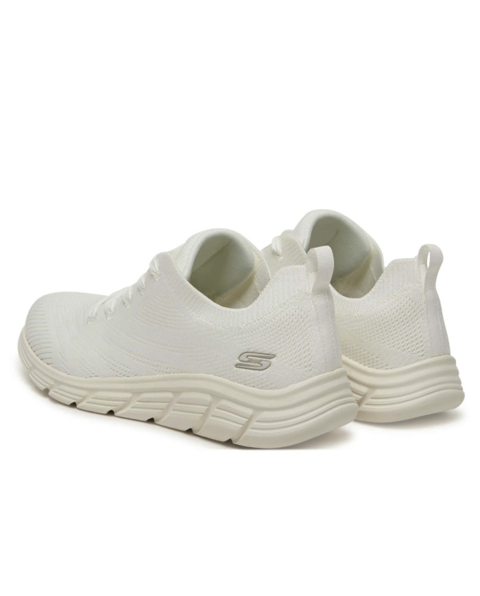 Buty damskie Skechers BOBS B FLEX LO GRACEFUL STRIDE 117591WHT Białe - Sklep online Mastersport