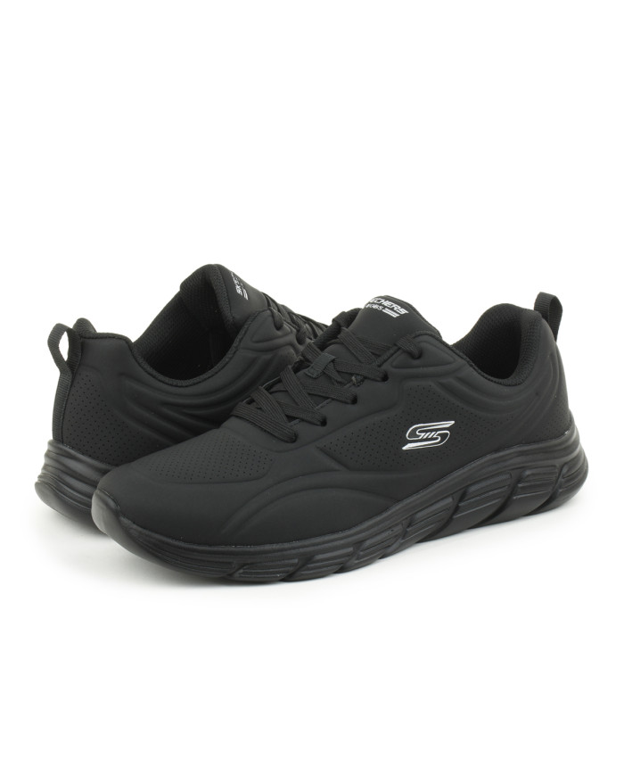 Buty damskie Skechers BOBS B FLEX LO - COOL EASE 117715BBK Czarne - Sklep online Mastersport