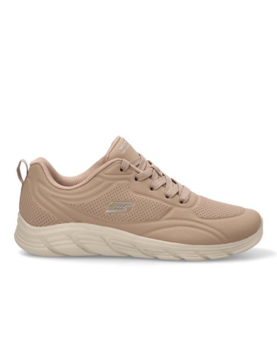 Buty damskie Skechers BOBS B FLEX LO - COOL EASE 117715TAN Beżowe - Sklep online Mastersport