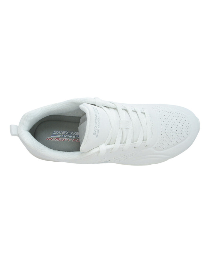 Buty damskie Skechers BOBS B FLEX LO - COOL EASE 117715W Białe - Sklep online Mastersport
