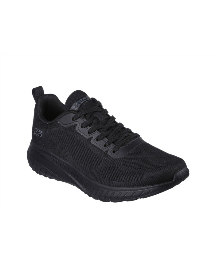 Buty męskie Skechers BOBS SQUAD CHAOS 118000BBK Czarne - Sklep online Mastersport