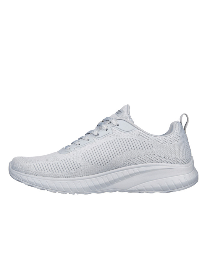 Buty męskie Skechers BOBS SQUAD CHAOS PRISM BOLD 118000LTGY Szare - Sklep online Mastersport