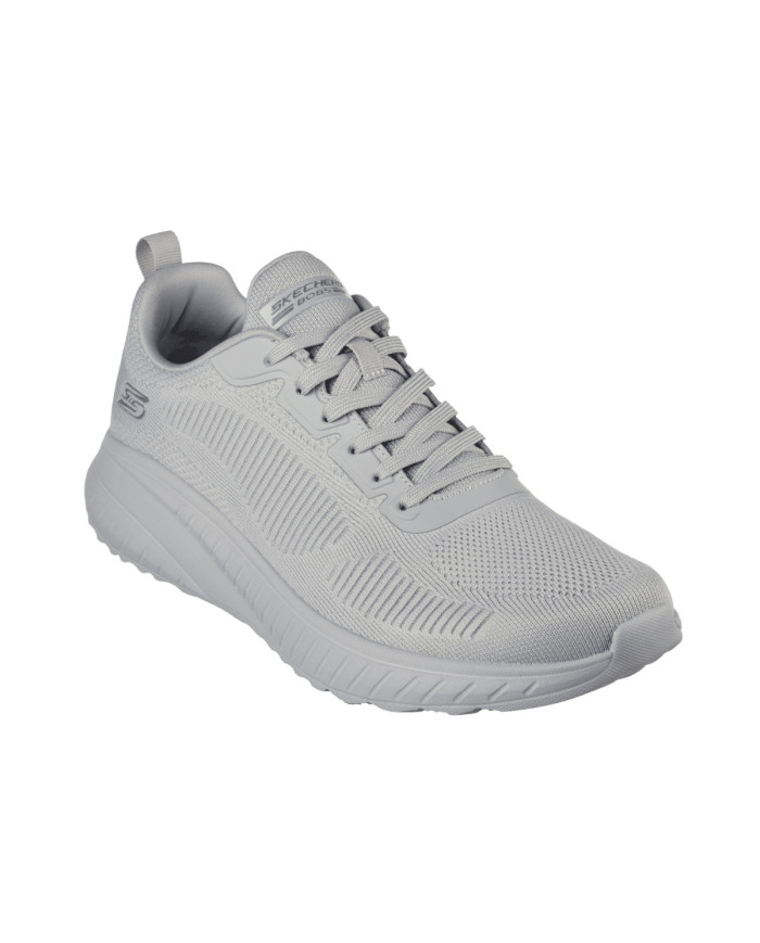 Buty męskie Skechers BOBS SQUAD CHAOS PRISM BOLD 118000LTGY Szare - Sklep online Mastersport