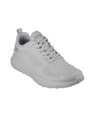 Buty męskie Skechers BOBS SQUAD CHAOS PRISM BOLD 118000LTGY Szare - Sklep online Mastersport