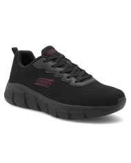 Buty męskie Skechers BOBS B FLEX CHILL EDGE 118106BBK Czarne - Sklep online Mastersport