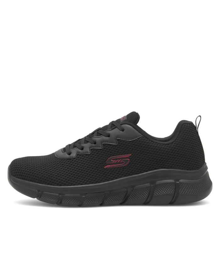 Buty męskie Skechers BOBS B FLEX CHILL EDGE 118106BBK Czarne - Sklep online Mastersport