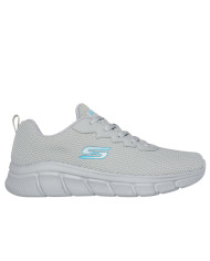 Buty męskie Skechers BOBS B FLEX CHILL EDGE 118106LTGY Szare - Sklep online Mastersport