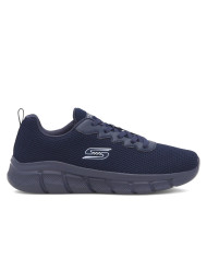 Buty męskie Skechers BOBS B FLEX CHILL EDGE 118106NVY Niebieskie - Sklep online Mastersport