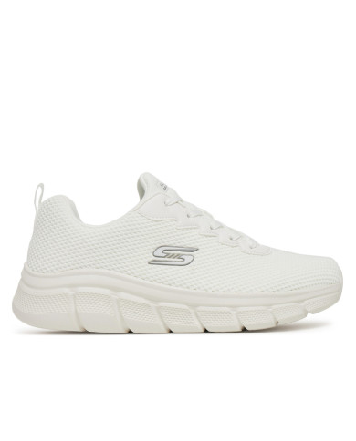 Buty męskie Skechers BOBS B FLEX CHILL EDGE 118106OFWT Białe - Sklep online Mastersport