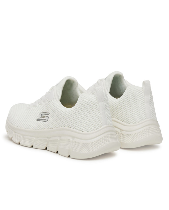 Buty męskie Skechers BOBS B FLEX CHILL EDGE 118106OFWT Białe - Sklep online Mastersport