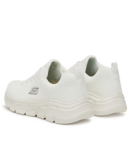 Buty męskie Skechers BOBS B FLEX CHILL EDGE 118106OFWT Białe - Sklep online Mastersport