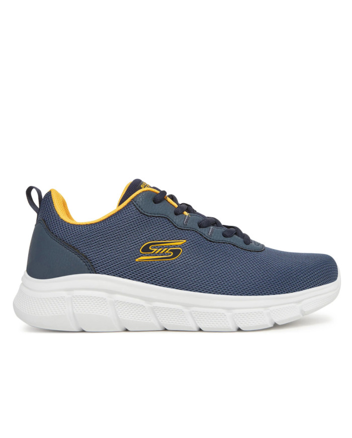 Buty męskie Skechers BOBS B FLEX ICY EDGE 118109NVY Niebieskie - Sklep online Mastersport