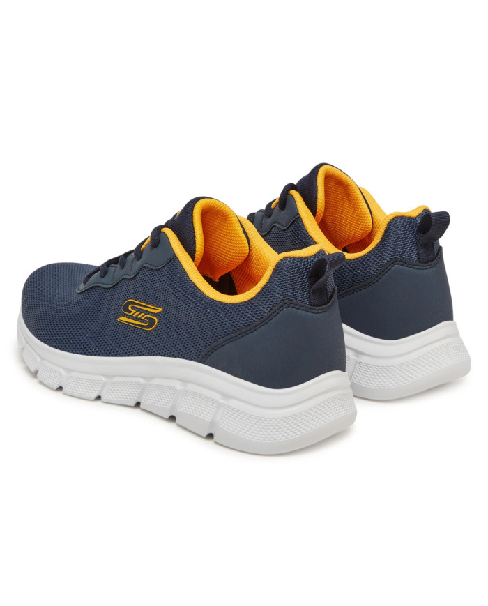 Buty męskie Skechers BOBS B FLEX ICY EDGE 118109NVY Niebieskie - Sklep online Mastersport