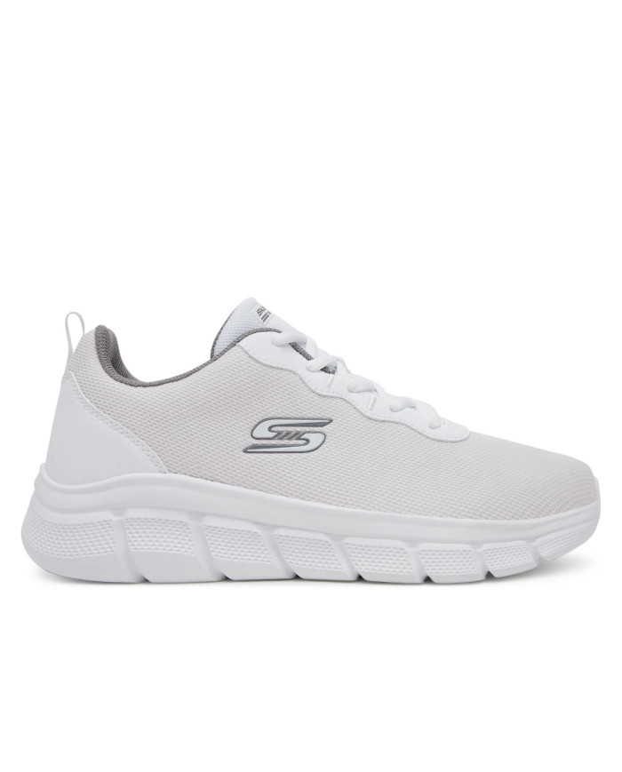 Buty męskie Skechers BOBS B FLEX ICY EDGE 118109W Białe - Sklep online Mastersport