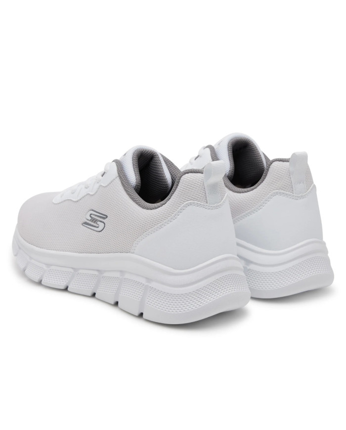 Buty męskie Skechers BOBS B FLEX ICY EDGE 118109W Białe - Sklep online Mastersport