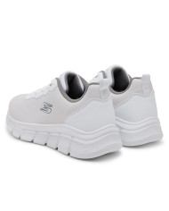Buty męskie Skechers BOBS B FLEX ICY EDGE 118109W Białe - Sklep online Mastersport