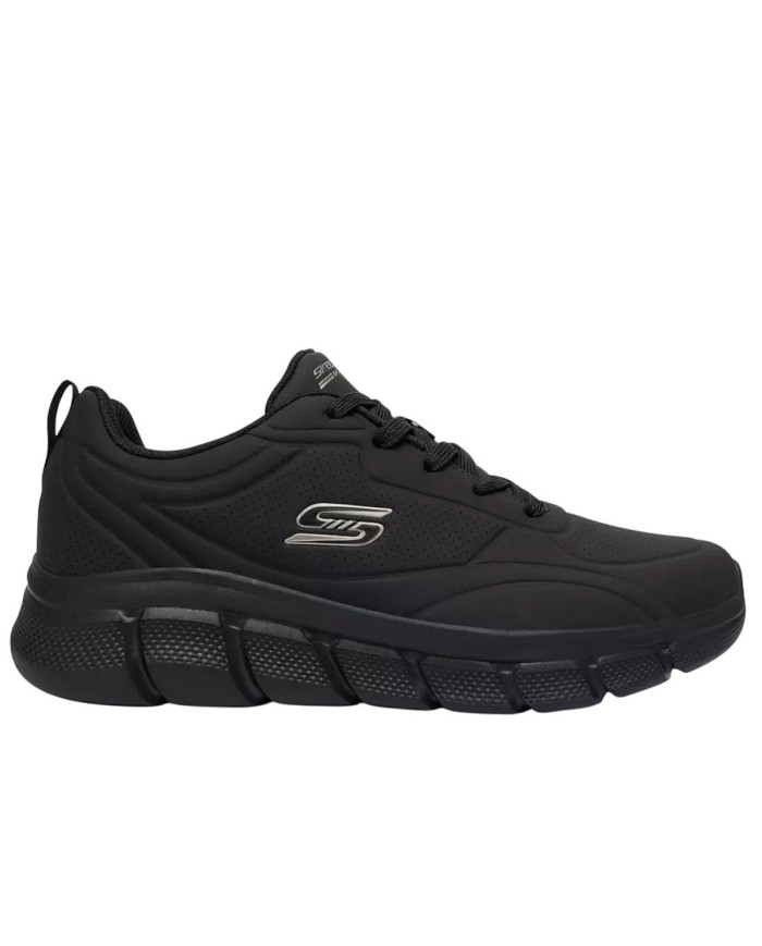 Buty męskie Skechers BOBS B FLEX ARCTIC EDGE 118110BBK Czarne - Sklep online Mastersport
