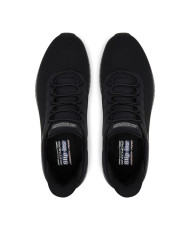 Buty męskie Skechers BOBS SQUAD CHAOS TOUGH WALK 118303BBK Czarne - Sklep online Mastersport