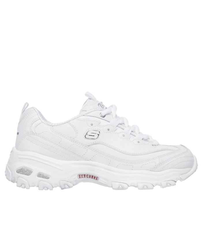 Buty damskie Skechers DLITES FRESH START 11931WNVR Białe - Sklep online Mastersport