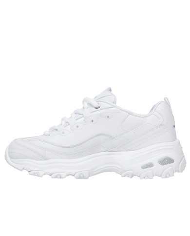 Buty damskie Skechers DLITES FRESH START 11931WNVR Białe - Sklep online Mastersport