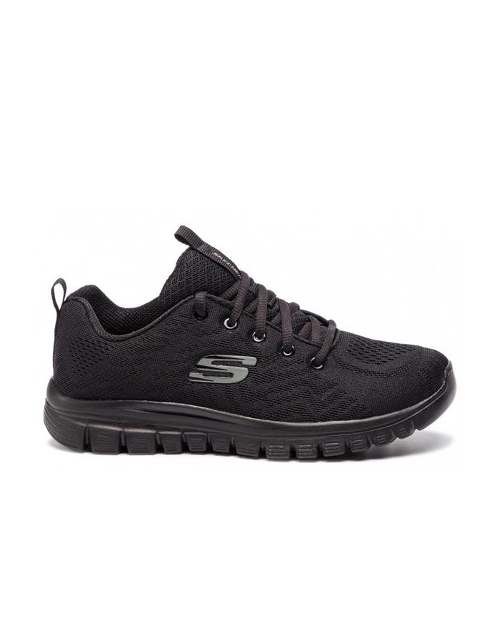 Buty damskie Skechers GRACEFUL GET CONNECTED 12615BBK Czarne - Sklep online Mastersport