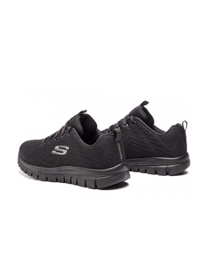 Buty damskie Skechers GRACEFUL GET CONNECTED 12615BBK Czarne - Sklep online Mastersport