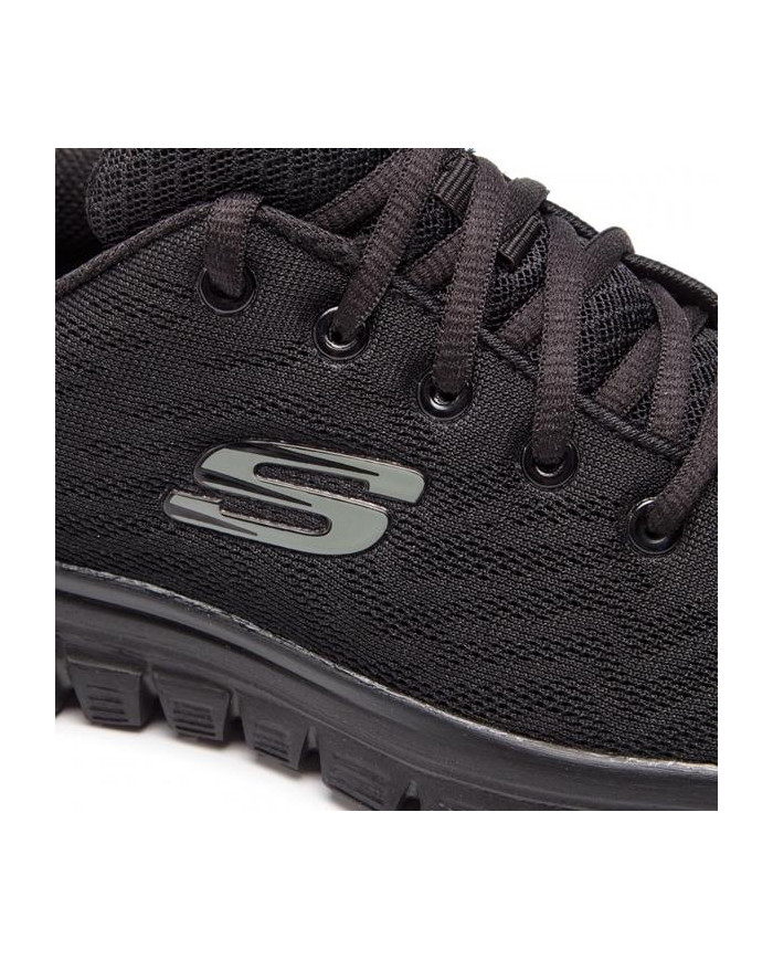 Buty damskie Skechers GRACEFUL GET CONNECTED 12615BBK Czarne - Sklep online Mastersport