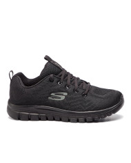 Buty damskie Skechers GRACEFUL GET CONNECTED 12615WBBK Czarne - Sklep online Mastersport