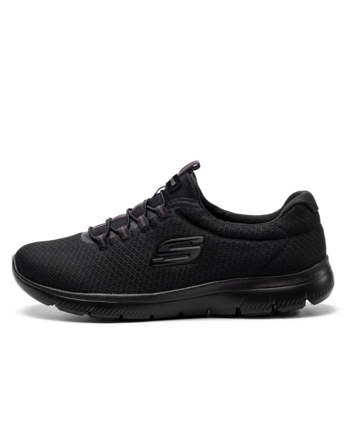 Buty damskie Skechers SUMMITS 12980BBK Czarne - Sklep online Mastersport