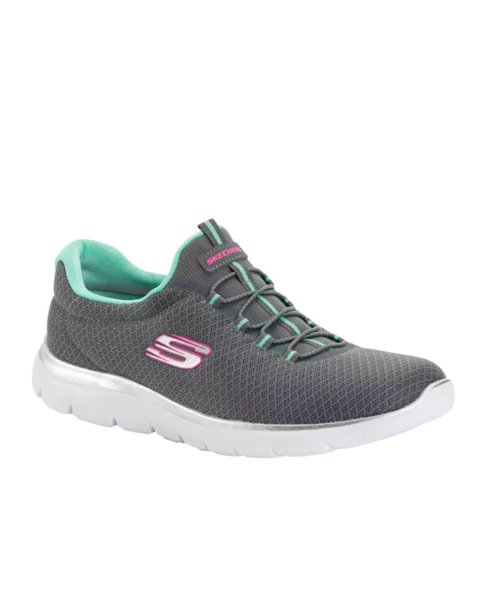 Buty damskie Skechers SUMMITS 12980CCGR Szare - Sklep online Mastersport