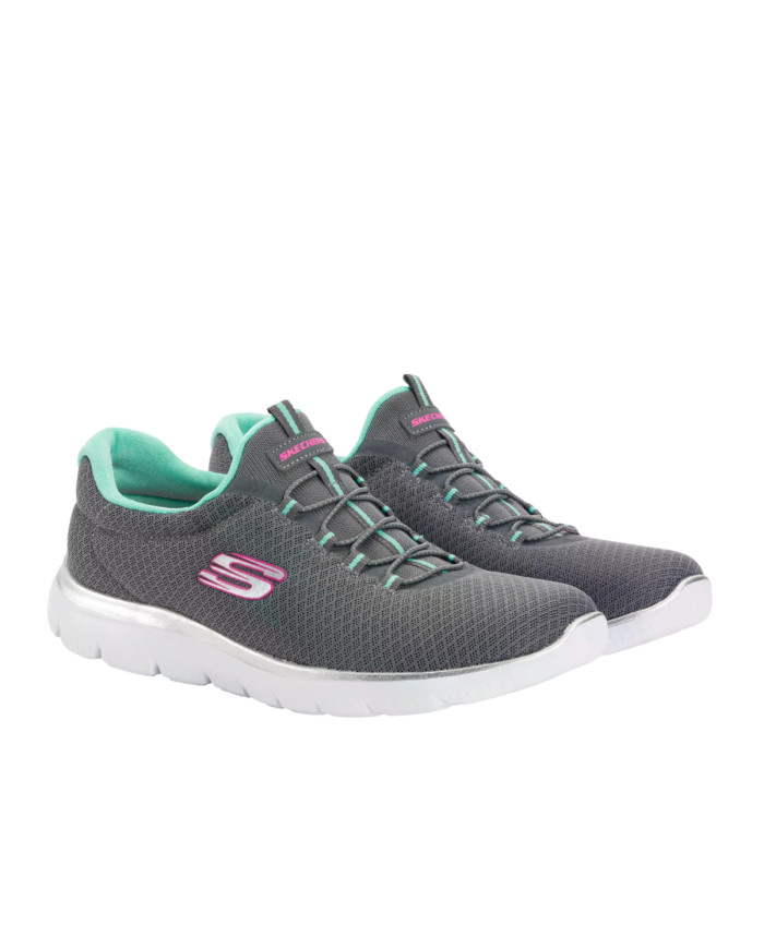 Buty damskie Skechers SUMMITS 12980CCGR Szare - Sklep online Mastersport
