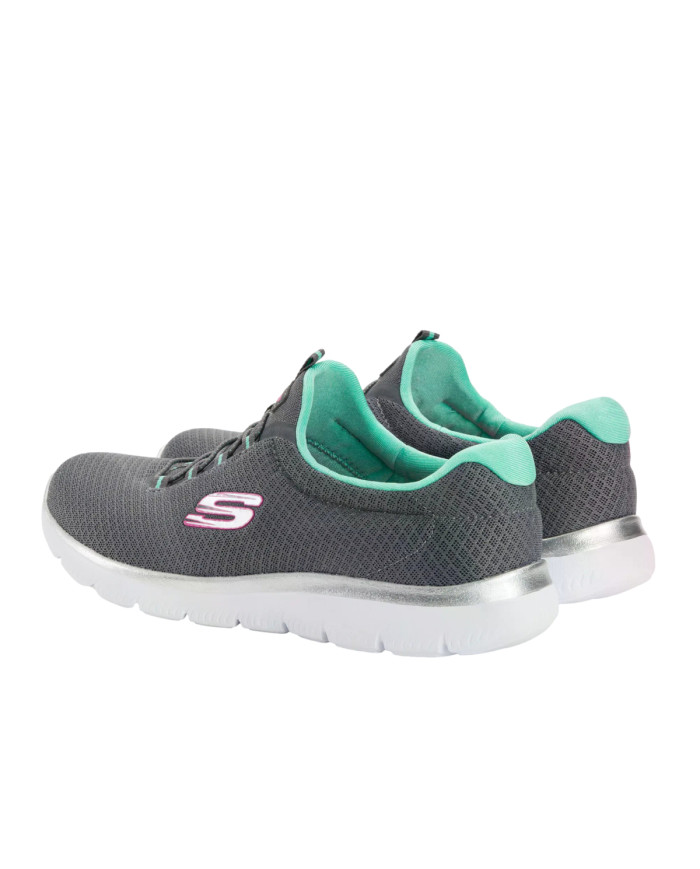 Buty damskie Skechers SUMMITS 12980CCGR Szare - Sklep online Mastersport