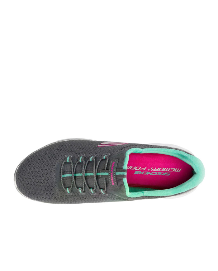Buty damskie Skechers SUMMITS 12980CCGR Szare - Sklep online Mastersport