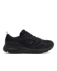 Buty damskie Skechers SUMMITS SUITED 12982BBK Czarne - Sklep online Mastersport