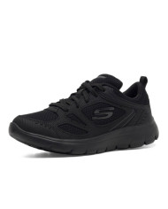 Buty damskie Skechers SUMMITS SUITED 12982BBK Czarne - Sklep online Mastersport