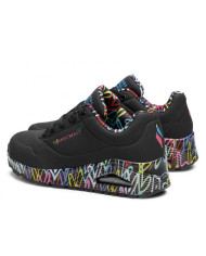 Buty damskie Skechers UNO LOVING LOVE 155506BBK Czarne - Sklep online Mastersport