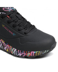Buty damskie Skechers UNO LOVING LOVE 155506BBK Czarne - Sklep online Mastersport