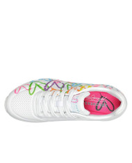 Buty damskie Skechers UNO HIGHLIGHT LOVE 177981WMLT Białe - Sklep online Mastersport