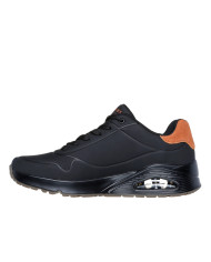 Buty męskie Skechers UNO SUITED ON AIR 183004BBK Czarne - Sklep online Mastersport